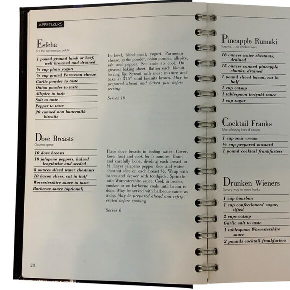 Plain & Fancy Cookbook Junior League Of Richardson Texas 1984 Recipes Hardcover - Picture 5 of 11